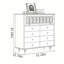 Buffet simple en bois massif avec rangement