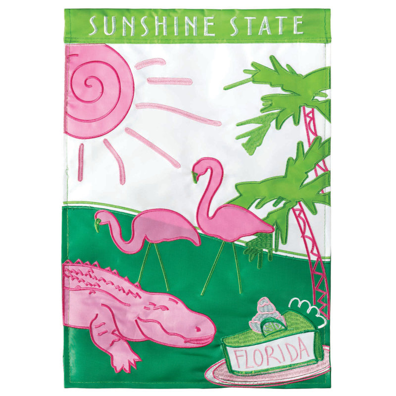 Double Sided 18'' H x 13'' W Polyester Garden Flag