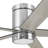 Graceshire 60" Brushed Nickel Ceiling Fan with LED Light and Remote-122613081-122613083