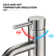 Single-Hole Single-handle Bathroom Faucet with Drain Assembly