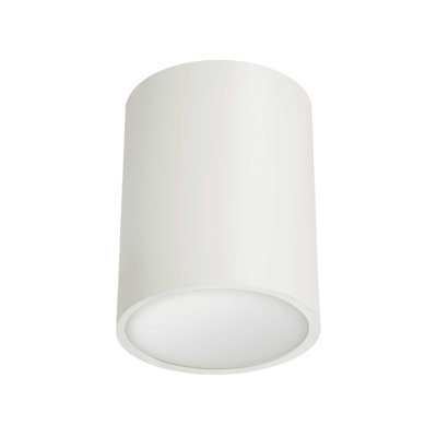 Plafonnier encastré noir mat 12 W