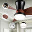 Ventilateur de plafond avec télécommande et lumière DEL-1751842830-1751418797