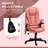 High Back Vibration Massage Office Chair With 6 Vibration Points-469273655-437576090