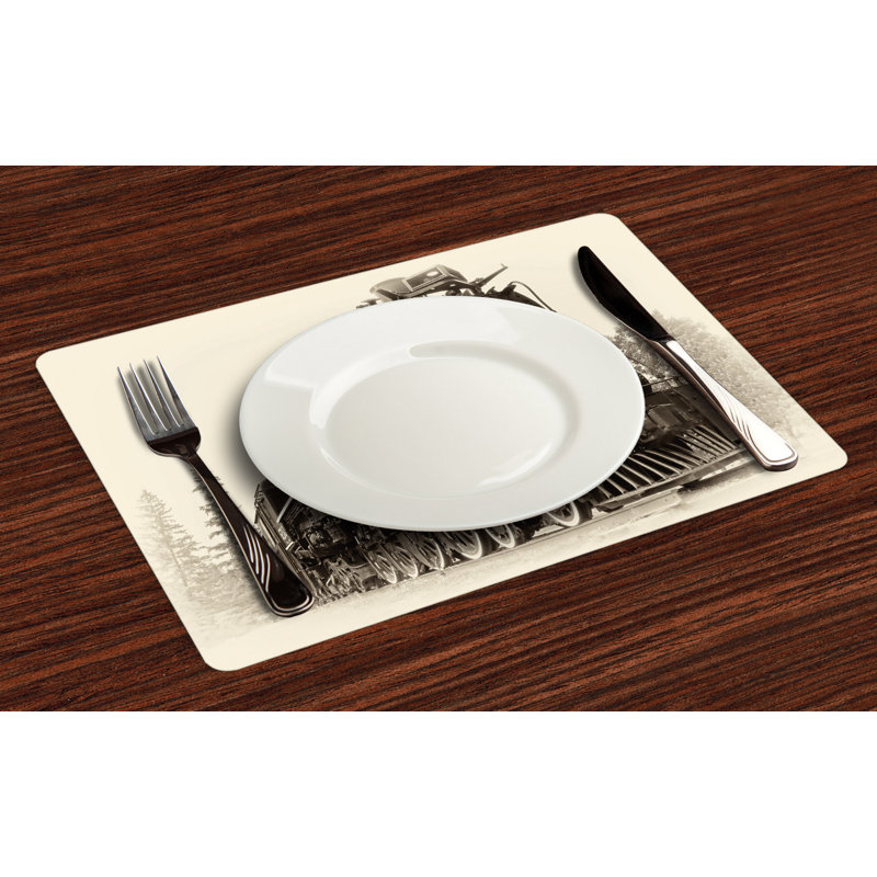 Seamus Steam Engine Train Art Placemat