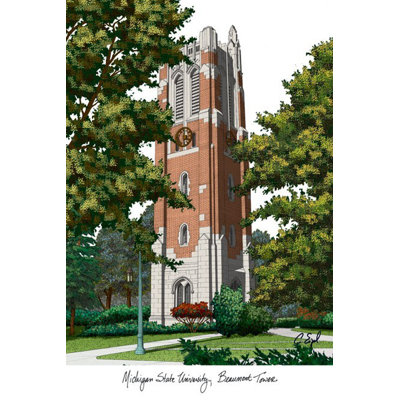 NCAA Campus Images Lithograph Photographic Print