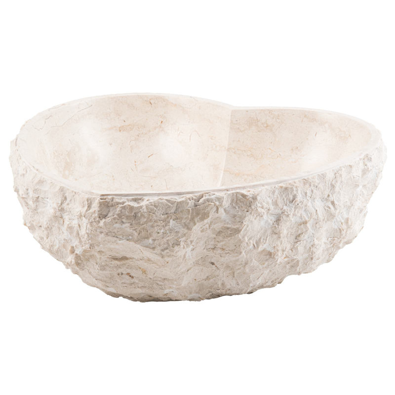 Bloomsbury Market Oriskany 520mm L x 520mm W Polished Marble Specialty Sink