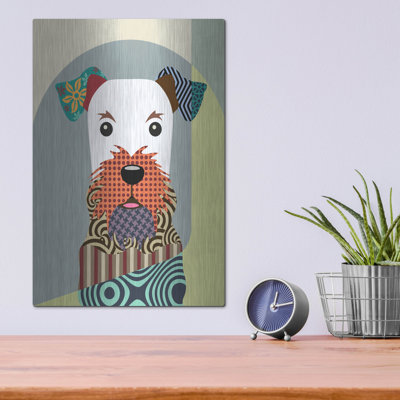 " Airedale Terrier Dog " by Lanre Adefioyue