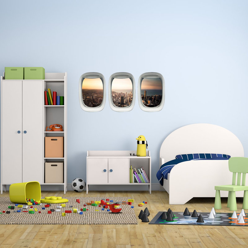 Scenic & Cityscapes Non-Wall Damaging Wall Decal
