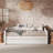 Adamsville Louise Boucle Upholstered Twin Daybed with Trundle
