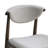 5-Piece Dining Set with Rubberwood Table & 4 Curved Back Chairs