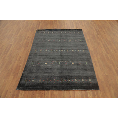 Little Animals Design Gabbeh Style Handmade Area Rug 6x8