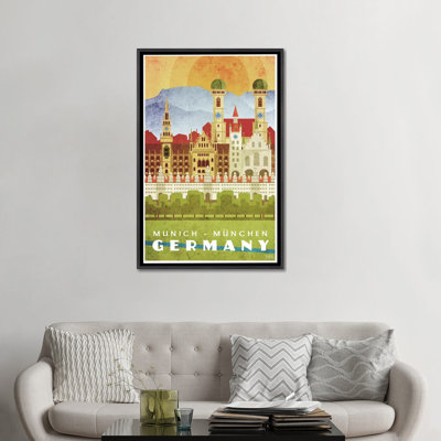 Allemagne-Munich par Missy Ames-impression d’art graphique
