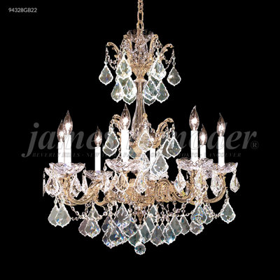 Madrid Cast Brass 8 - Light Chandelier