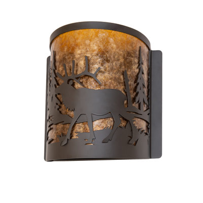 1 - Light Flush Mounted Sconce