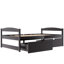 Lit plateforme simple avec deux tiroirs-113432435