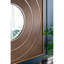 Miroir carré avec bordure en fer, style plissé pour bande d'entrée de salon, look intérieur-1866380007