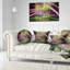 Coussin lombaire abstrait à motif fractal abstrait-30735197