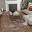 Tapis oriental en polypropylène rouge-762297089