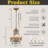 Markees Antique Gold Candlestick Chandelier Pendant Light With Crystal Teardrop Beads-1771861680