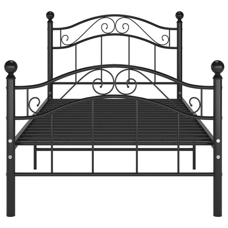 Gapspard Single (3') Bed, 90 x 200cm, Black