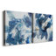 Blue Velveteen - ensemble de 2 reproductions sur toiles tendues-1431424707
