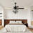 Freja Ceiling Fan with Light Kit