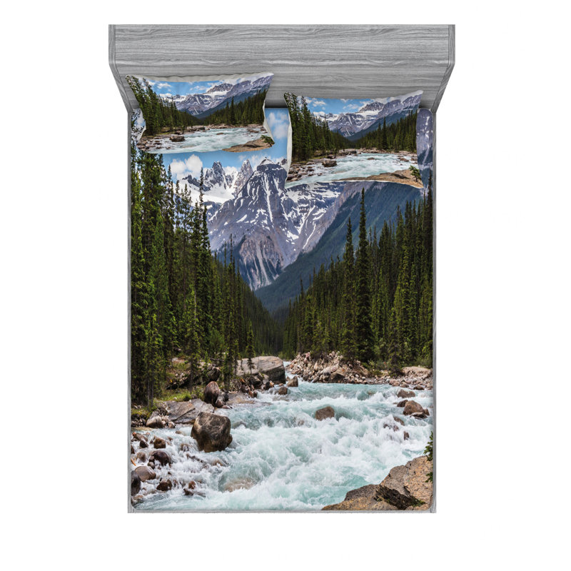 Photo de l'ensemble de draps Limestone Creek in Alberta