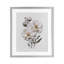Élégante reproduction encadrée de fleurs pressées sous verre, design par lettré et doublé-1992813635-1992813647