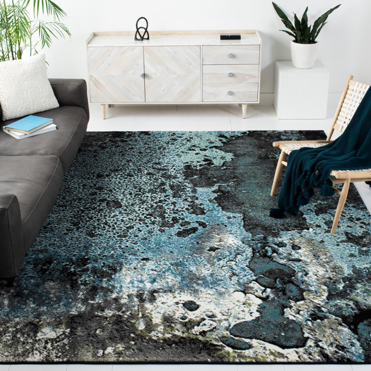 Glacier Performance Abstract Rug
