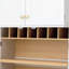 Grand garde-manger de style campagnard 78,2 po avec 4 tablettes réglables
