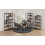 Joliet 185cm H x 114cm W Steel Geometric Bookcase-57973862