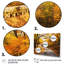 «Golden Autumn Road Into The Forest III» - art mural route-43358687-43358678