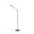 54-Inch-Long Tinsley Silver Integrated Led Task Floor Lamp