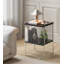 Solid Wood Top End Table