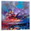 Collision i, reproduction d’art sur toile tendue-782040290