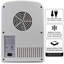 Coors Light 4 L Mini Fridge, 6 Can Portable Thermoelectric Cooler, Grey