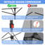 Tente d'auvent 8 pieds x 8 pieds avec parois latérales et sacs de sable-123078721-123078727