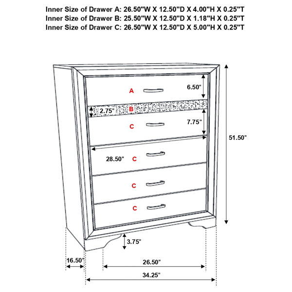 Dimensions du produit