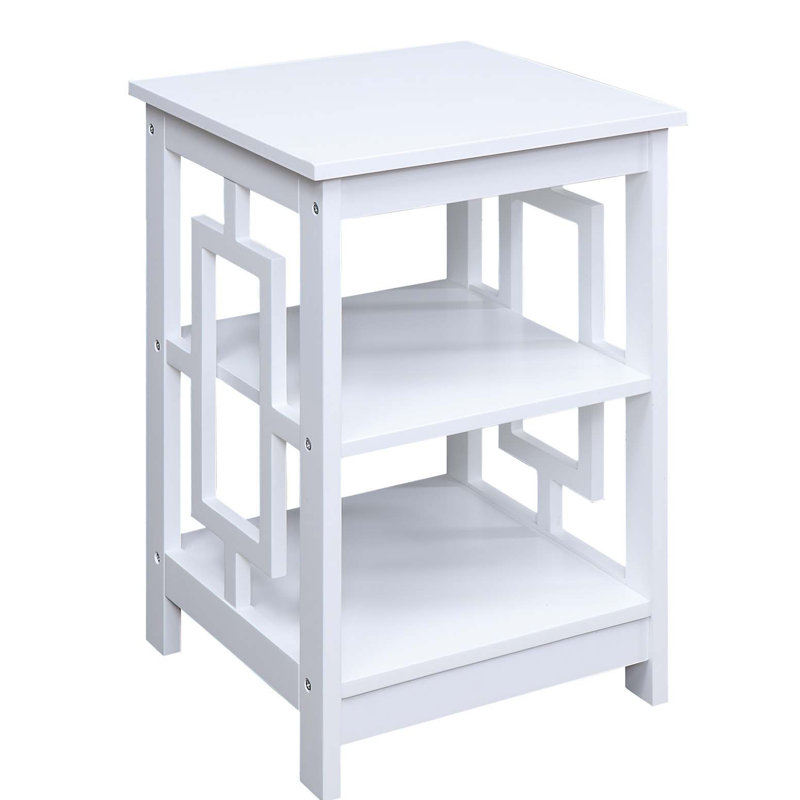 Table de bout Carmeline, Blanc