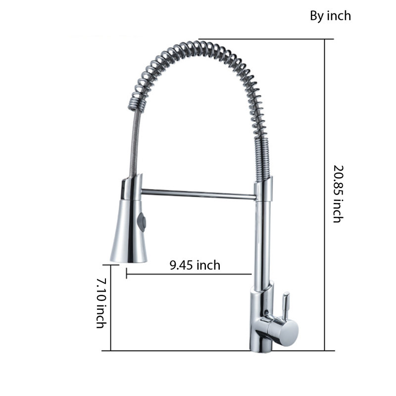 New Mojo Pull Down Kitchen Faucet