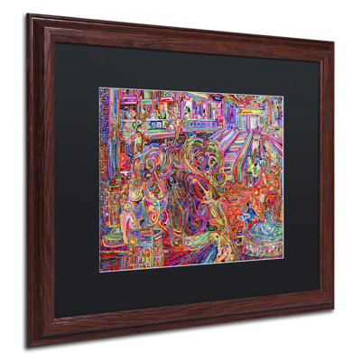 Mall Framed Painting Print