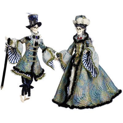 2 Piece 29" H Wave Skeleton Set