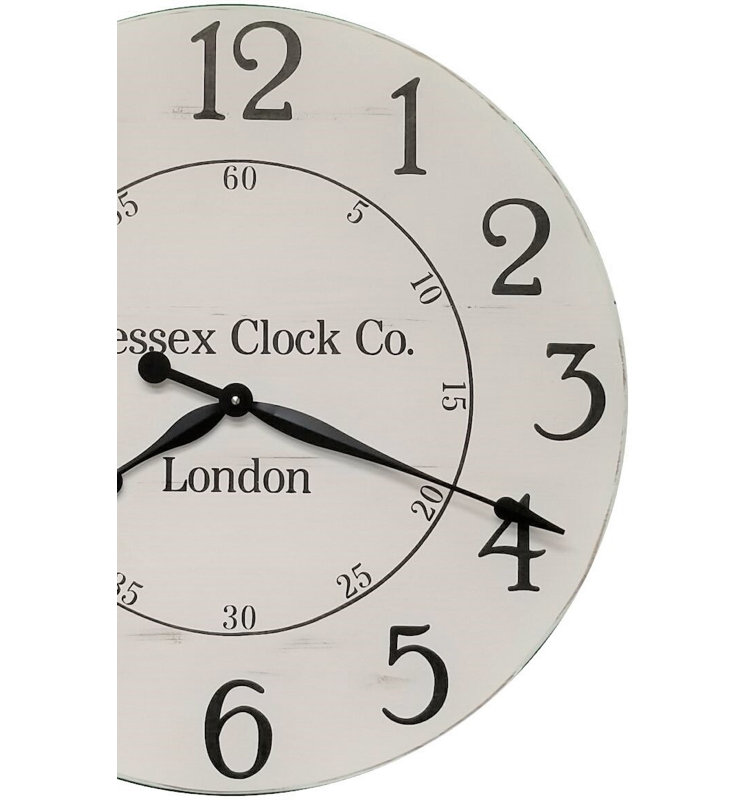 Gholson Wood Wall Clock, Large