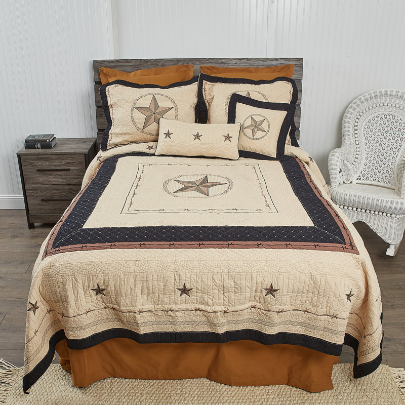 Southwestern Tan and Brown Cotton Embroidered Square Throw Pillow