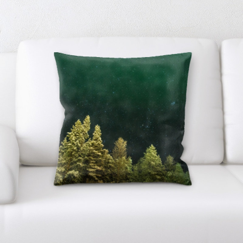 Microsuede Throw Pillow
