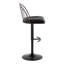 Tabouret de bar rotatif à hauteur ajustable Lakyia-88853898