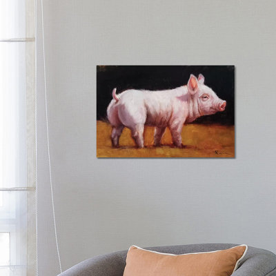 Wilbur by Lucia Heffernan - Wrapped Canvas Painting