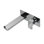Eleganza Wall Mounted Bathroom Faucet with Drain Assembly