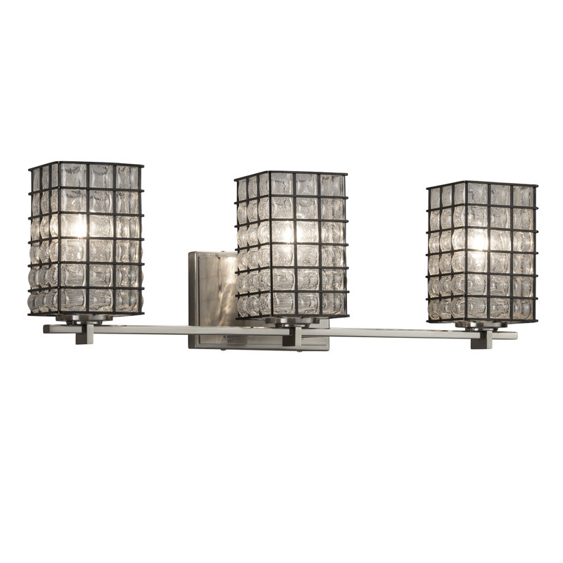 Demaio 3 - Light Dimmable Vanity Light, Brushed Nickel