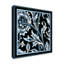 «Blue And White Floral Motif IV», reproduction d'impression sur toile tendue-33423565